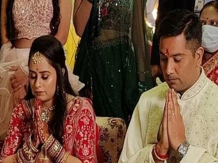 पिछले साल परिणय सूत्र में बंधे थे ख्याति और चैतन्य - Dainik Bhaskar