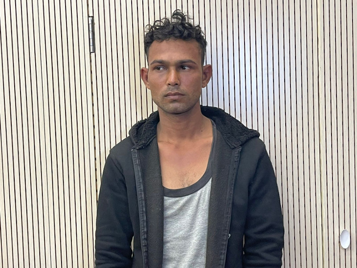 आरोपी पिता अमित गोर।