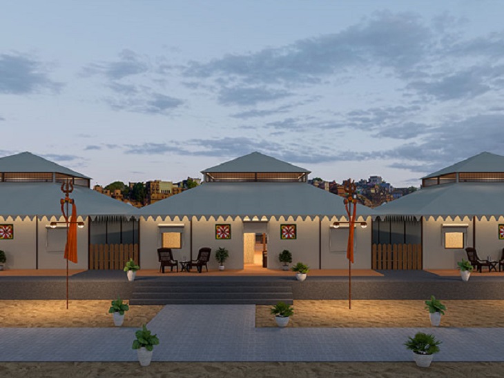 टेंट सिटी में पर्यटकों के लिए हर वह सुविधा उपलब्ध कराई गई है जो एक पांच सितारा होटल में मिलती हैं।