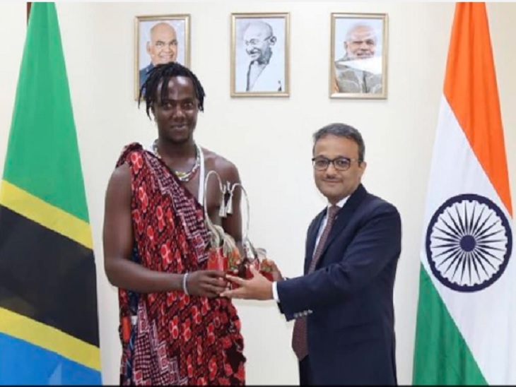 भारतीय दूतावास ने किया था सम्मान।