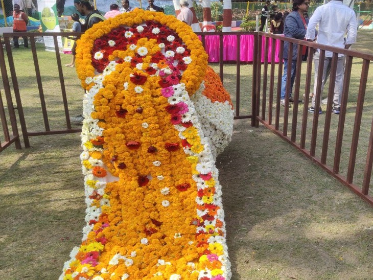 फ्लावर शो राजेंद्र प्रसाद पार्क