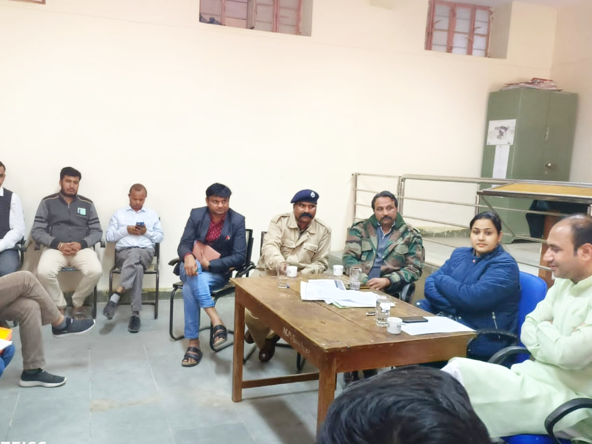 SDM took a meeting regarding preparations, saw the new building