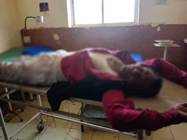 मृत किसान का नाम गौरीशंकर पटेल। - Dainik Bhaskar