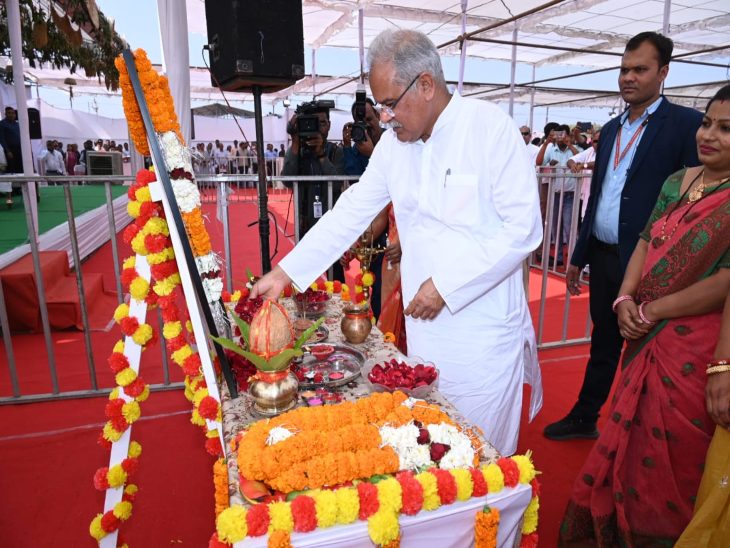 सीएम भूपेश बघेल।