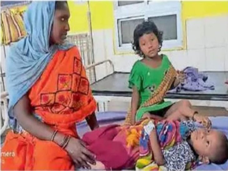 जांबवती अपनी बहन के इलाज के दौरान अस्पताल में।