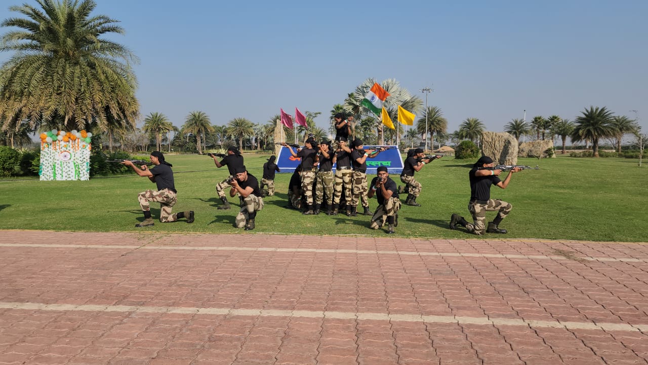ITBP के जवानों का एक्शन।