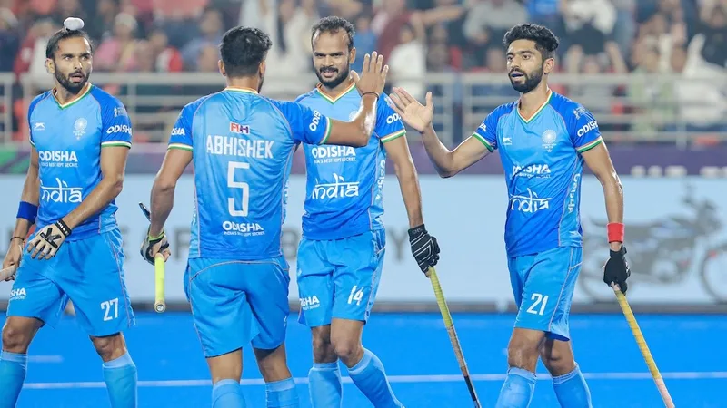हॉकी वर्ल्ड कप का आखिरी मैच जीता भारत: साउथ अफ्रीका को हराकर नौवें नंबर पर फिनिश किया; तीसरे स्थान का मैच आज हॉकी वर्ल्ड कप का आखिरी मैच जीता भारत: साउथ अफ्रीका को हराकर नौवें नंबर पर फिनिश किया; तीसरे स्थान का मैच आज