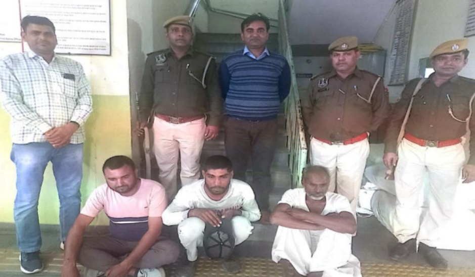 सांगानेर थाना पुलिस ने पत्नी की हत्या की प्लानिंग करने के मामले में पति सहित तीन को अरेस्ट किया। - Dainik Bhaskar