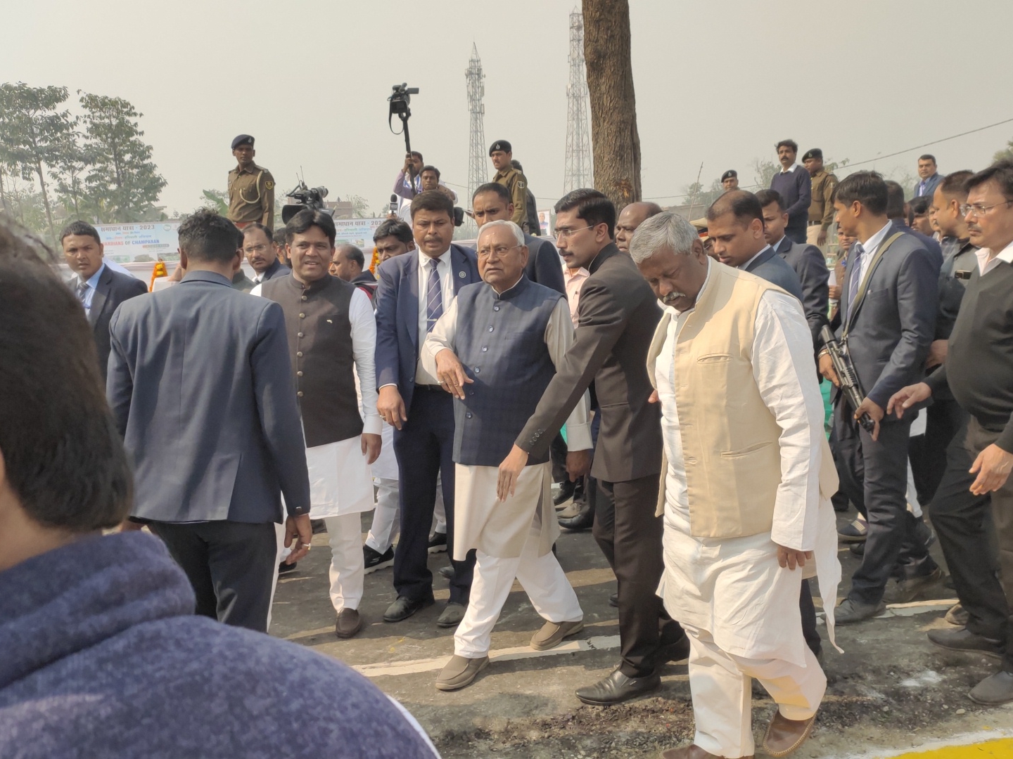 Inaugurated and laid the foundation stone of many schemes, distributed