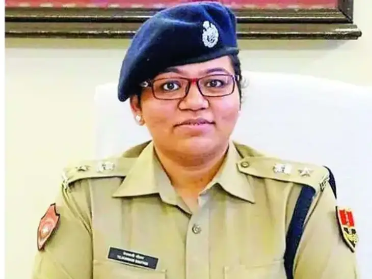 एसपी तेजस्वनी गौतम रिलीव। - Dainik Bhaskar