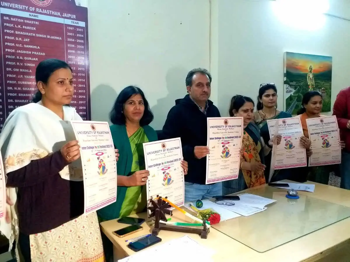 डीएसडब्ल्यू डॉ नरेश मलिक ने बताया कि राजस्थान यूनिवर्सिटी में 16 और 17 फरवरी को आयोजित यूथ फेस्टिवल में अनाथ बच्चे भी परफॉर्मेंस देंगे। - Dainik Bhaskar