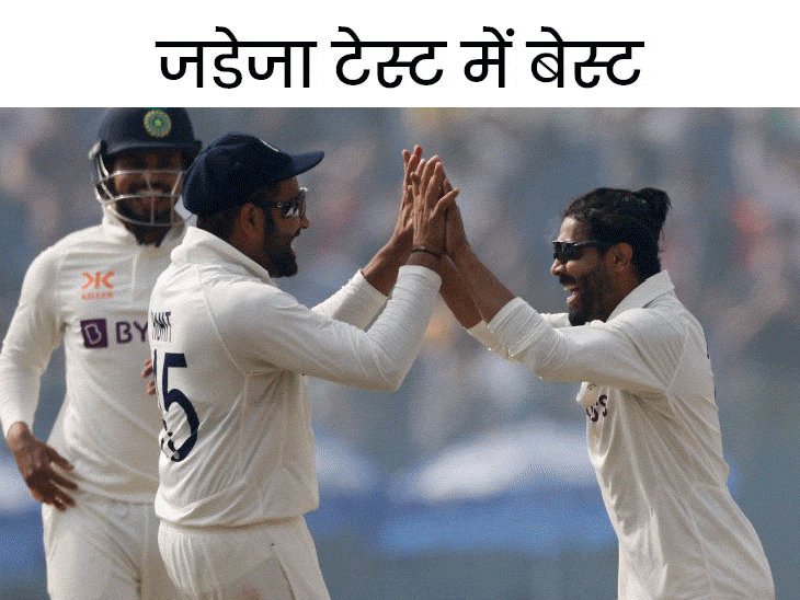 दूसरे टेस्ट में ऑस्ट्रेलिया को 6 विकेट से हराया, जडेजा ने मैच में लिए