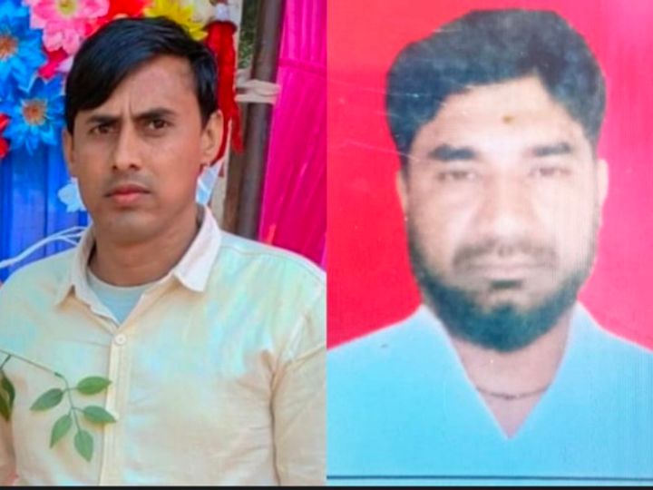 नासिर (सफेद शर्ट में) और जुनैद की फाइल फोटो।