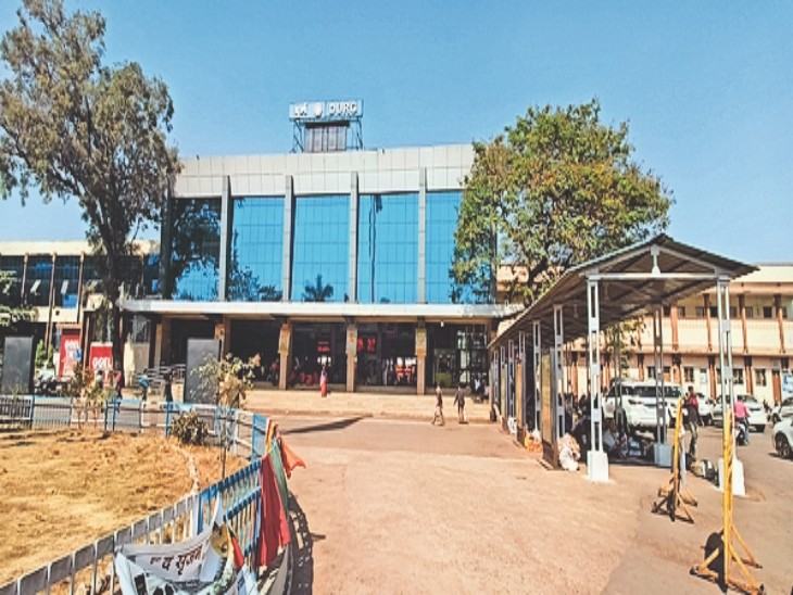 Durg station will be 4 storeyed, the building will move back 30 feet ...