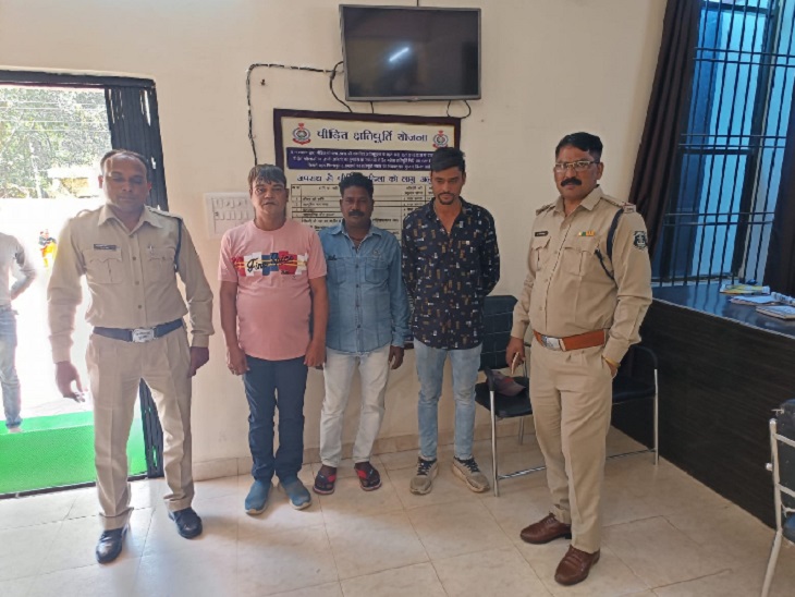 अलग-अलग केस में फरार बदमाशों की हुई गिरफ्तारी।