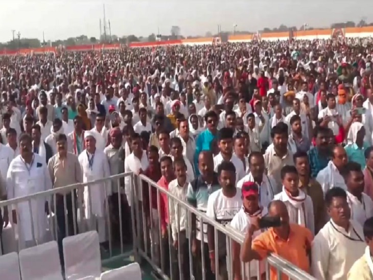 खड़गे बोले- तेरी 56 इंच की छाती लेकर हम क्या करेंगे, हजारों लोग भूखे मर रहे  | Congress mega rally after the convention in Raipur, Chhattisgarh Congress  News, Raipur News, Congress President