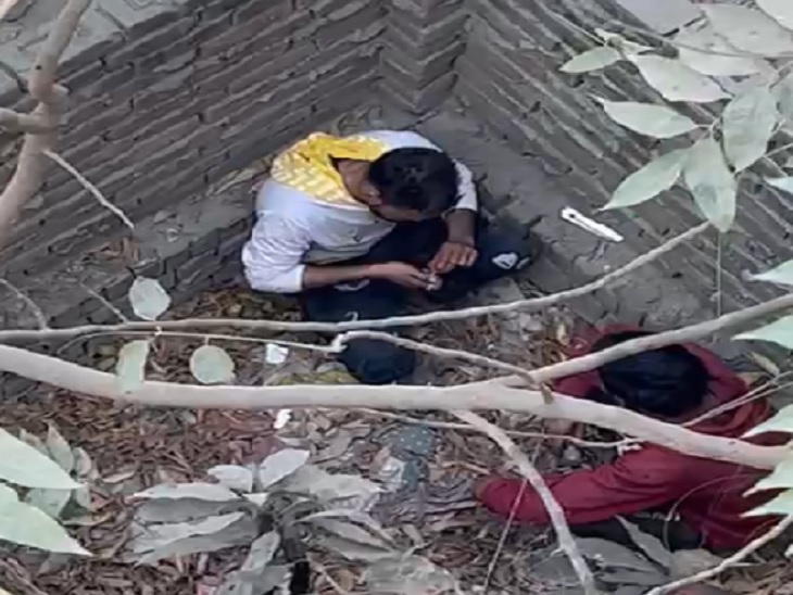 युवकों के चिट्टा लेने का VIDEO: खाली प्लाट में कर रहे सेवन; कॉलोनी के लोग परेशान; बोले- चोरियां-स्नैचिंग बढ़ रही (The News Air) 2 लुधियाना में खाली प्लाट में चिट्टा लेते युवक।