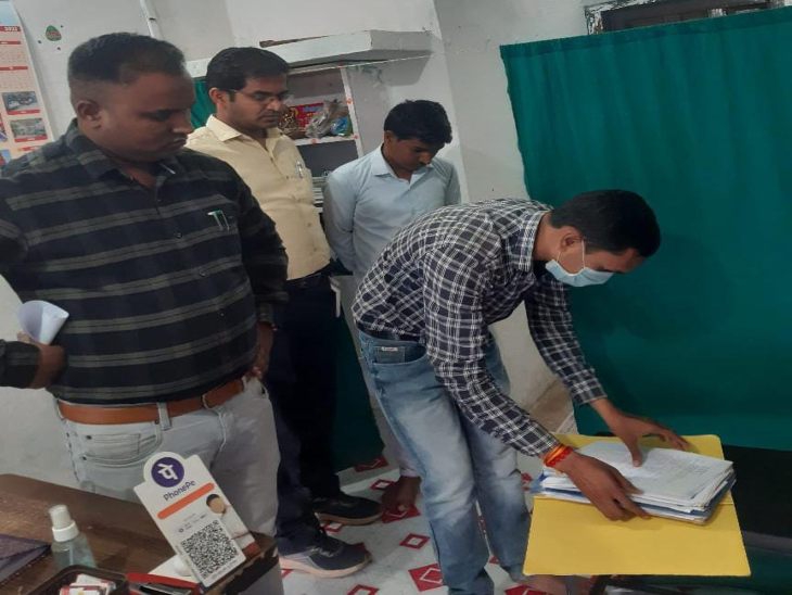 छत्तीसगढ़ पैथोलॉजी लैब को सील कर संचालक विजय कश्यप को गिरफ्तार किया गया।