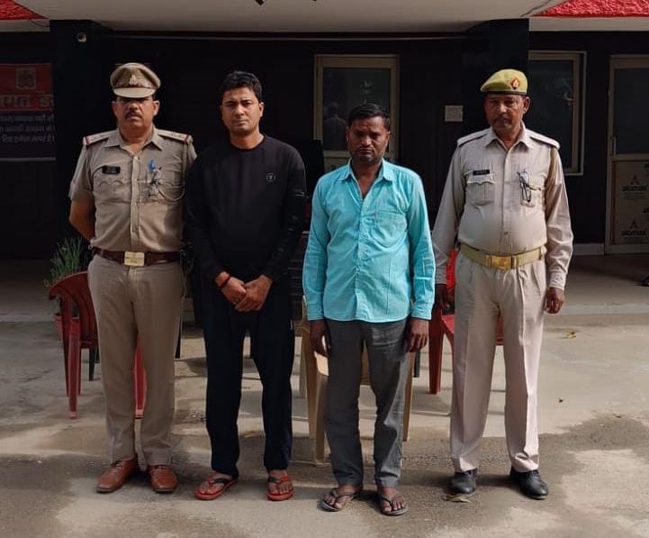 3 दिन पहले अरेस्ट हुए जेल के सिपाही शिवहरि और दयाराम की है।