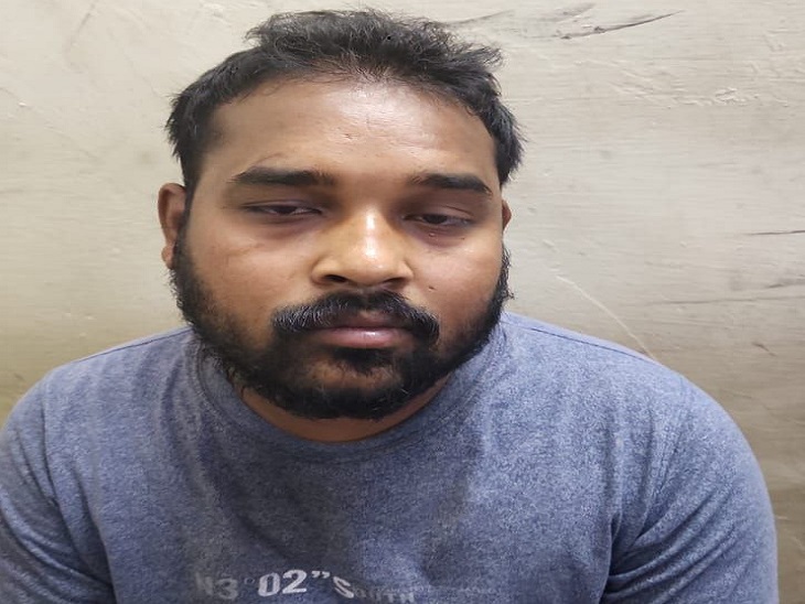 गिरफ्तार आरोपी चालक विजय यादव