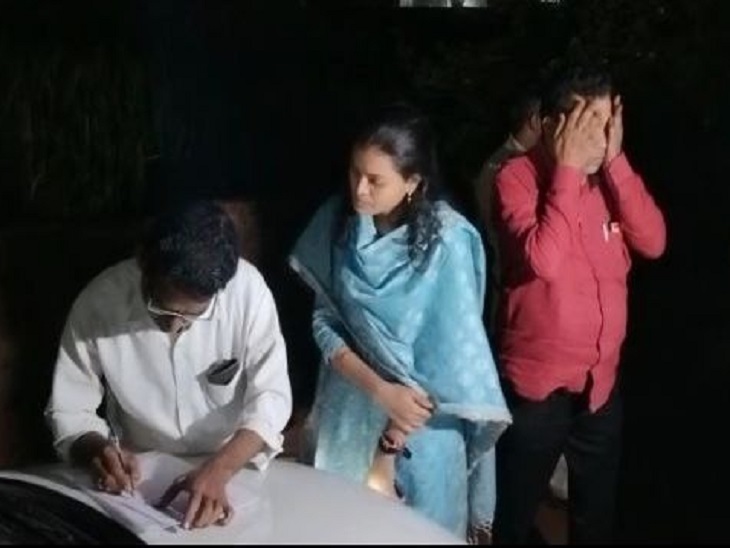 अवैध खनन पर कार्रवाई एसडीएम दुर्गा की टीम करती है