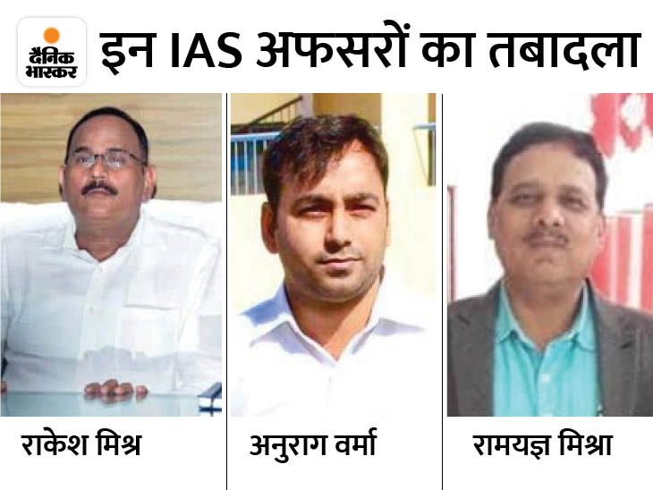 Transfer of six IAS in UP Officers from here and there for the third