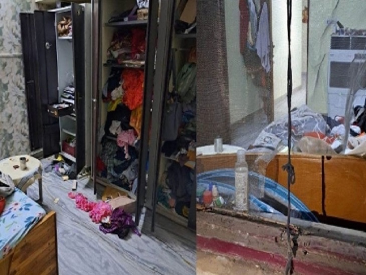 व्यापारी के घर लाखों की चोरी - Dainik Bhaskar