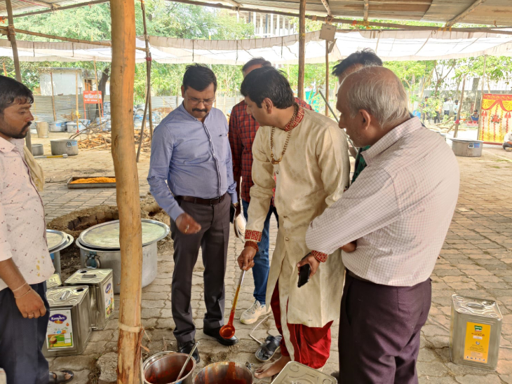 एसडीएम ने देखी भंडारे की पूरी व्यवस्था, जरुरी दिशा-निर्देश भी दिए।