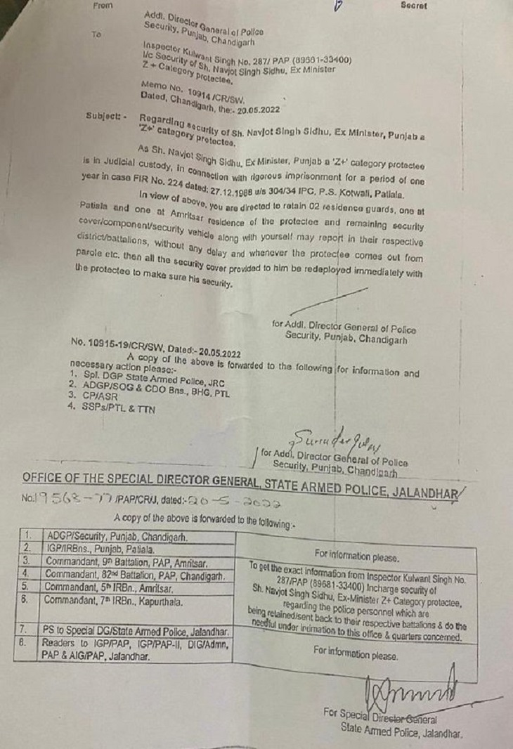 डॉ. नवजोत कौर की तरफ से पोस्ट किया गया लैटर।