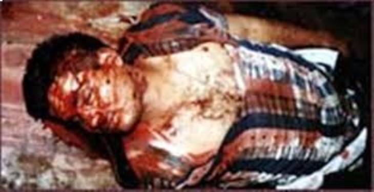 ये तस्वीर 1998 की है जब श्रीप्रकाश शुक्ला गाजियाबाद के मोहननगर में एनकाउंटर में मारा गया था।