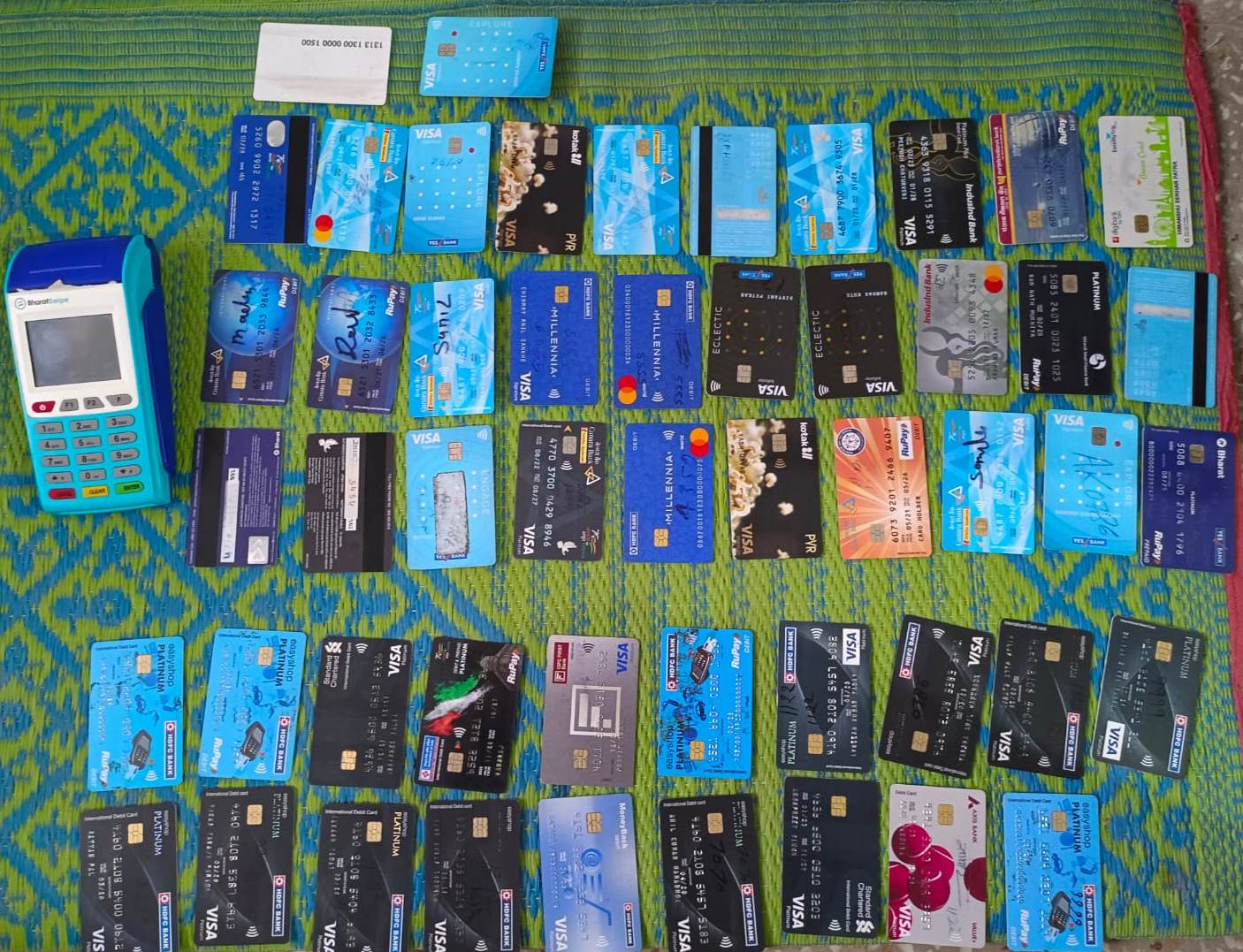 Fake ATM-POS machines, 51 ATM cards seized, used to take commission for ...