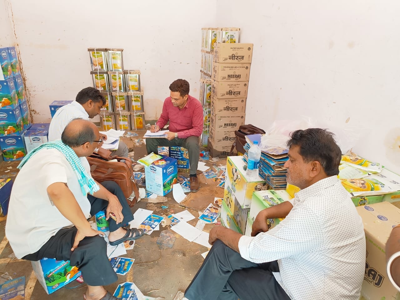 Food department's action in Mehandipur Balaji, the lock was opened