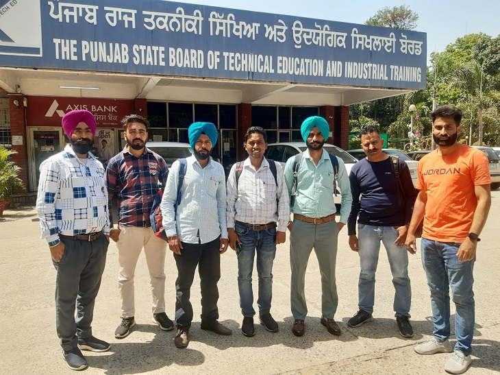 आईटीआई कर्मचारी यूनियन के पदाधिकारी