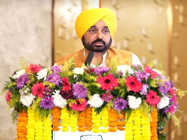 CM पंजाब भगवंत मान की फाइल फोटो। - Dainik Bhaskar