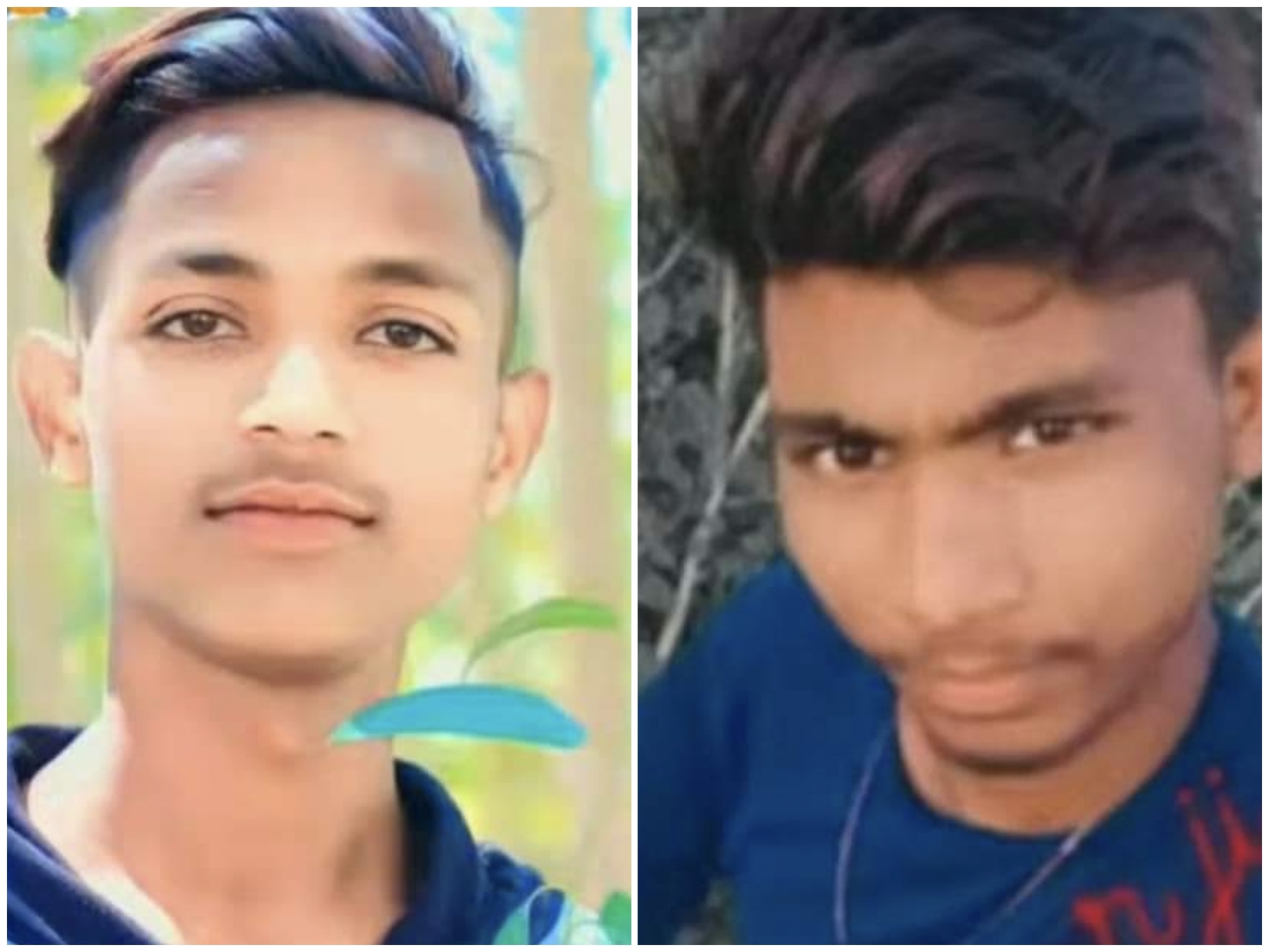 अंकित और मुकेश की फाइल फोटो।