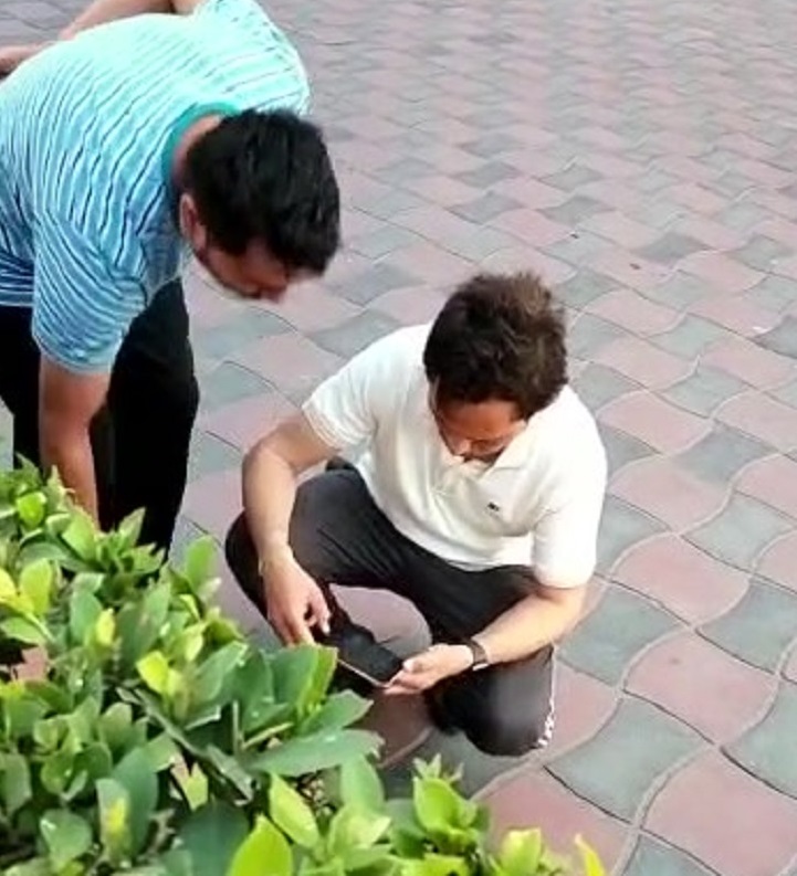 अमृतसर में ब्लास्ट के बाद फोरेंसिक टीम मौके पर पहुंच जांच करते हुए।