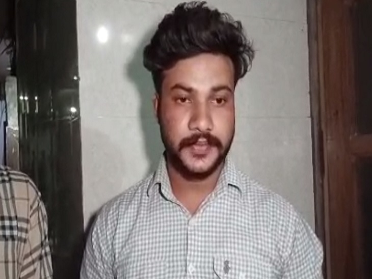 पीड़ित चंदन कुमार ने शहीद भगत सिंह पुलिस चौकी के कर्मचारियों पर आरोप लगाए हैं।