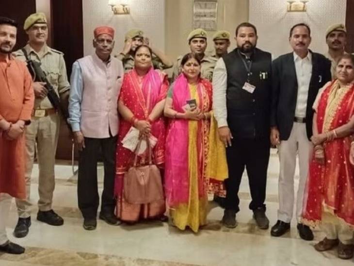 ज्ञानवापी को लेकर याचिका दाखिल करने वाले वादी और वादिनी।