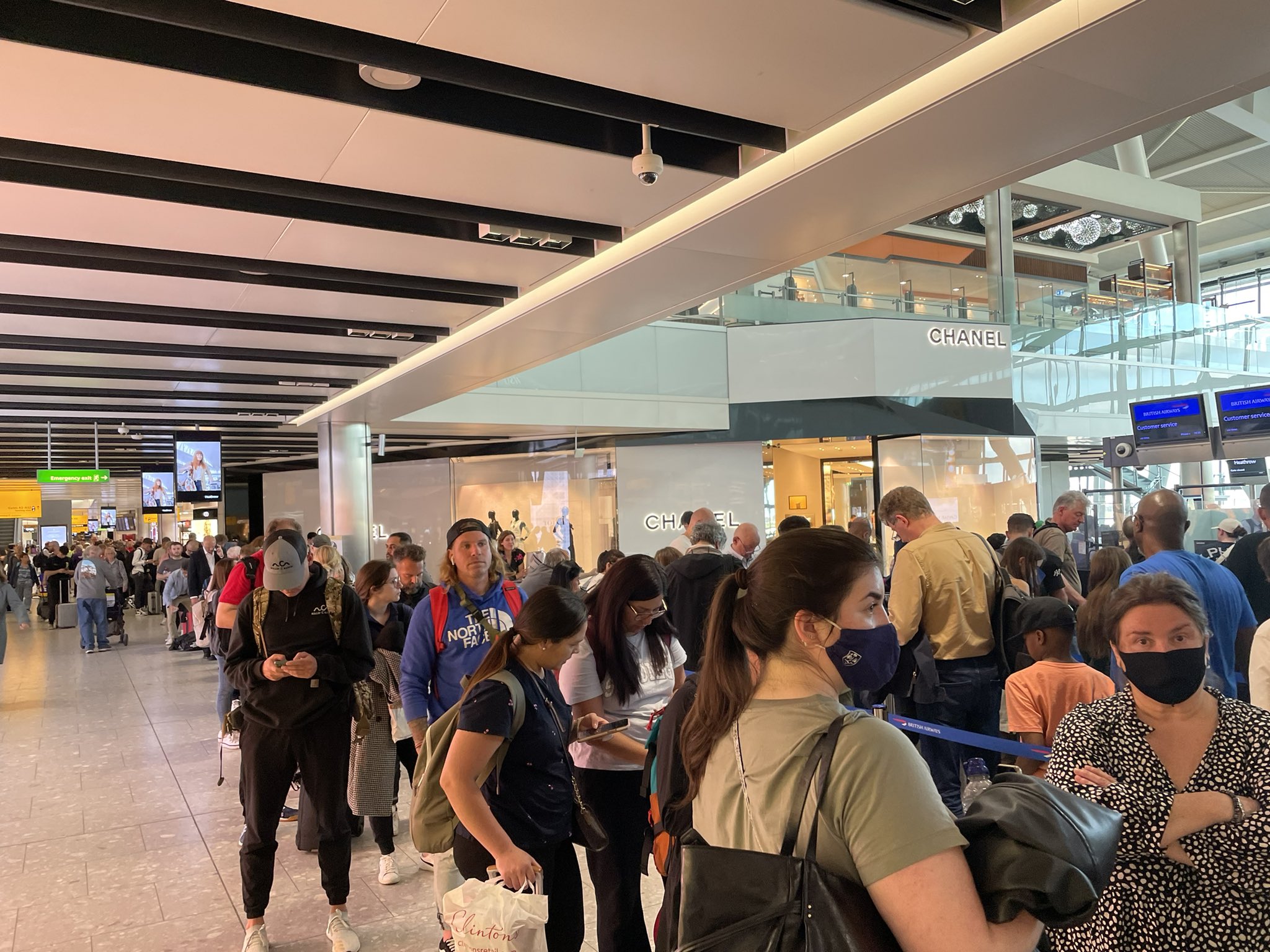 British Airways Flight Cancellations at London Heathrow Airport