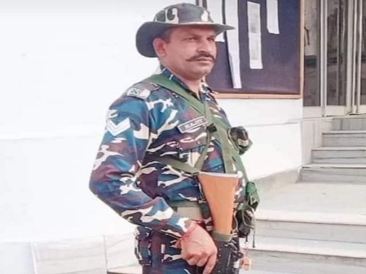 Rohtak soldier martyred in Assam बेटे ने दी मुखाग्नि; असम में हार्ट