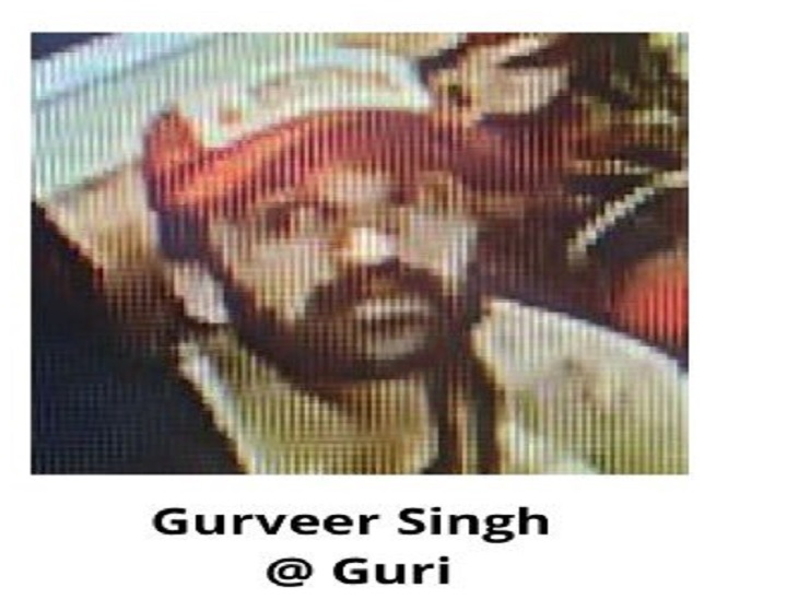पकड़ा गया आरोपी गुरवीर गुरी।