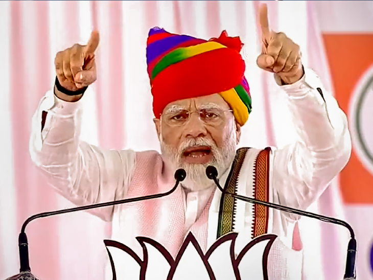 बीते 8 महीने में प्रधानमंत्री मोदी 8 बार राजस्थान का दौरा कर चुके हैं।