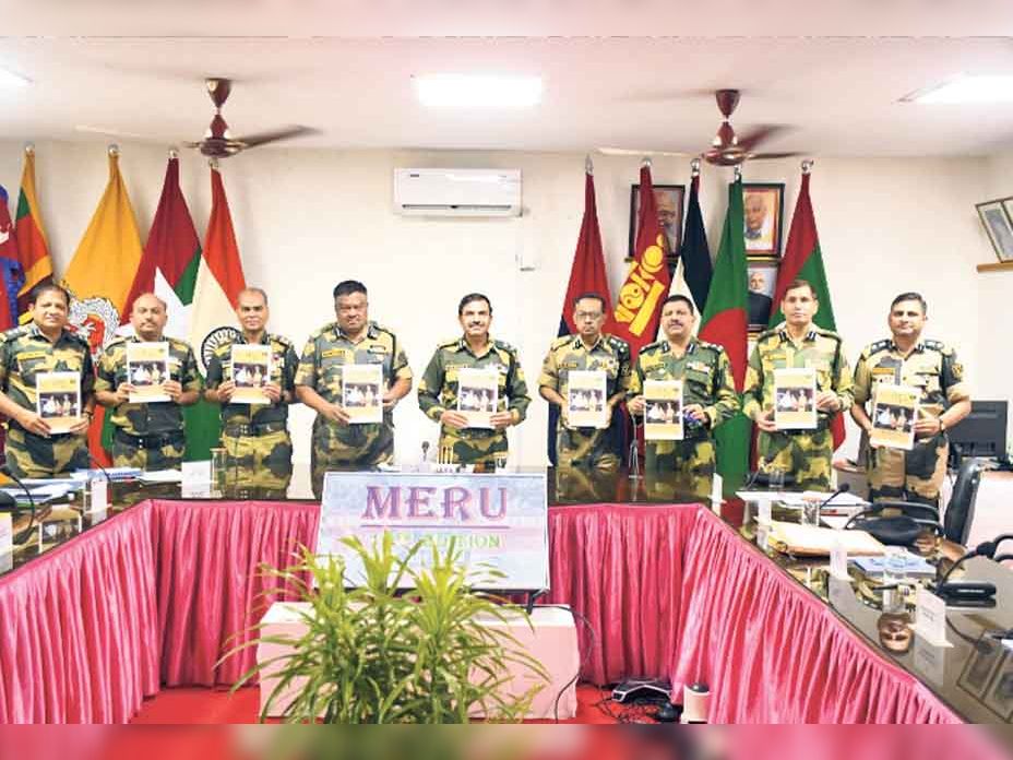 Meru Force Border Security Force's quarterly e-magazine Meru Graffiti released