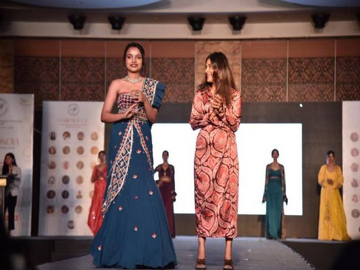 Fashion, leather and accessory design enthralled everyone, models