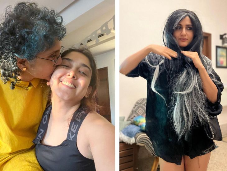 Fatima Rao Kiran Rao kissed on the cheek, Fatima Sana Sheikh was also spotted ...