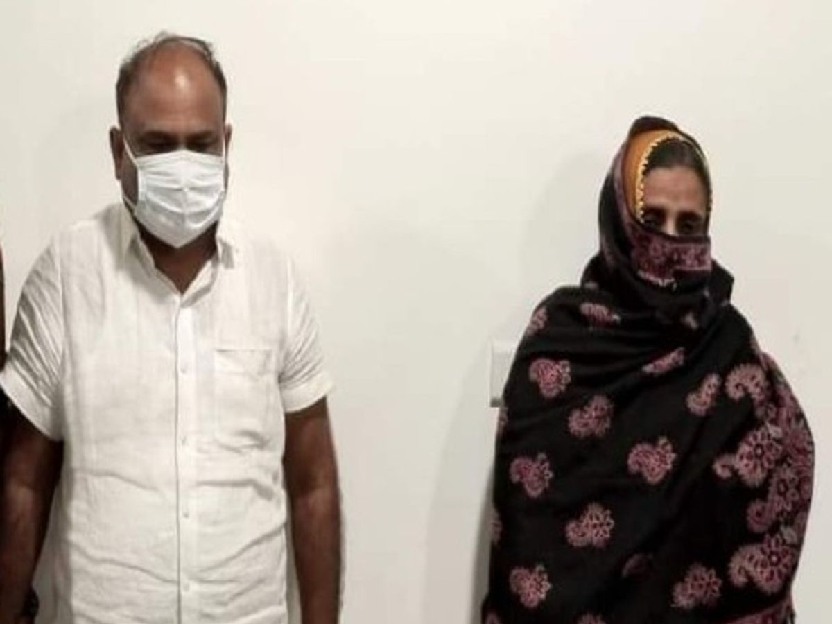 एसओजी ने 2 फरवरी 2022 को रीट पेपर खरीदने के आरोप में ठेकेदार भजनलाल विश्नोई और उसकी भतीजी सोहनी देवी को गिरफ्तार किया था। फाइल फोटो।