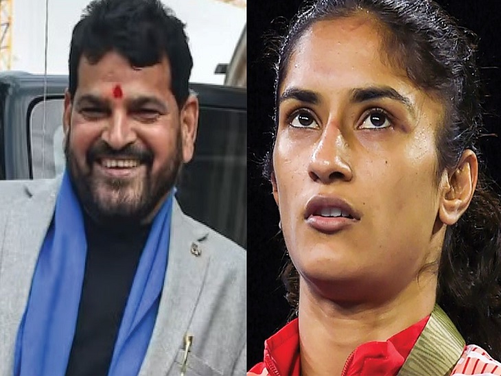Brij Bhushan Sharan Singh Wrestlers Case; Rakesh Tikait Bajrang Punia Sakshi Malik Vinesh
