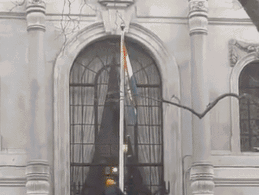 खालिस्तान समर्थक अमृतपाल सिंह पर पंजाब पुलिस ने कार्रवाई की तो इसके विरोध में 19 मार्च को लंदन स्थित भारतीय हाई कमीशन में खालिस्तान समर्थकों ने तोड़फोड़ की। उन्होंने यहां लगा तिरंगा भी उतार दिया।