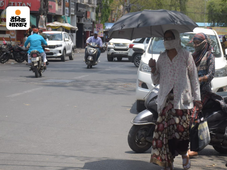 दमोह, खजुराहो-टीकमगढ़ में तापमान 43 डिग्री के पार, तूफान बिपरजॉय ने हवा से खींच ली नमी, रातें भी तपीं|भोपाल,Bhopal - Dainik Bhaskar