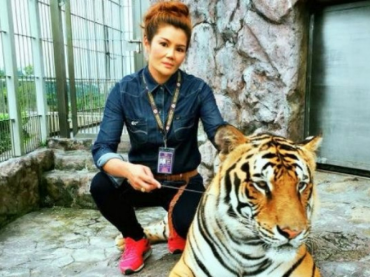 चावलक नाम की ये महिला, सुल्तान के चिड़ियाघर में 10 लोगों की टीम का नेतृत्व करती हैं और वहां की इंचार्ज हैं।